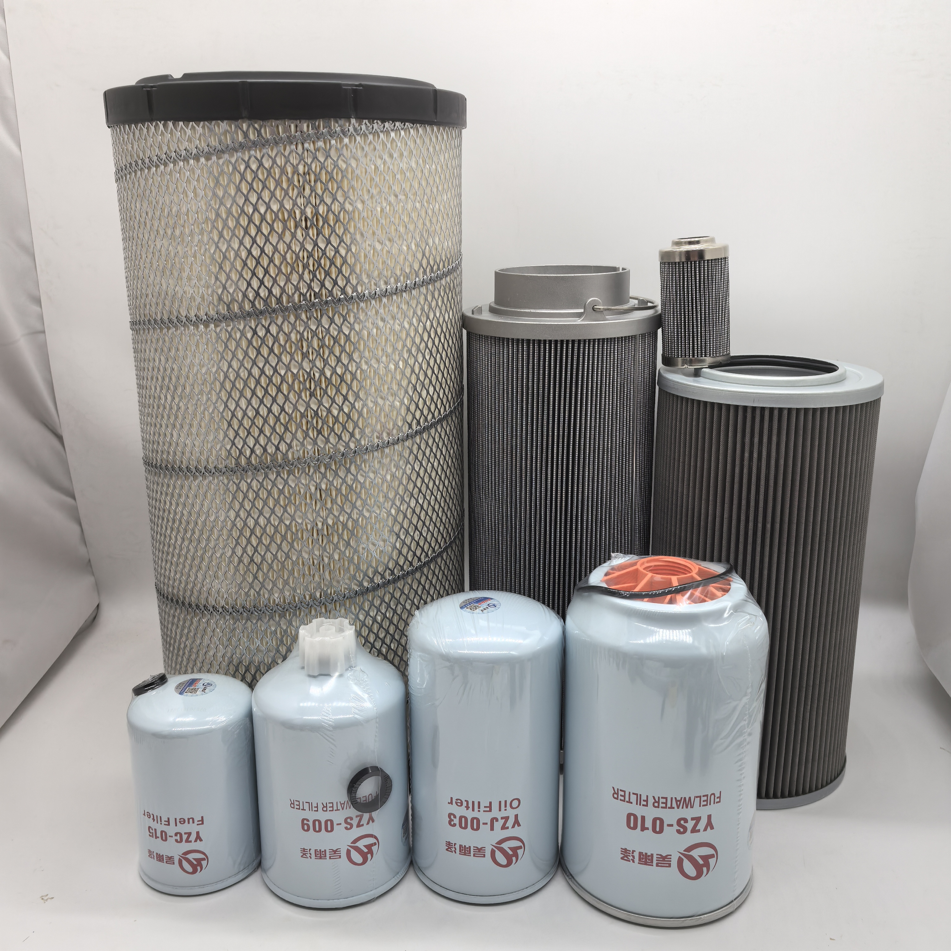 吴雨泽品牌适配柳工挖掘机920D/925D机滤柴滤油水分离器空滤液压