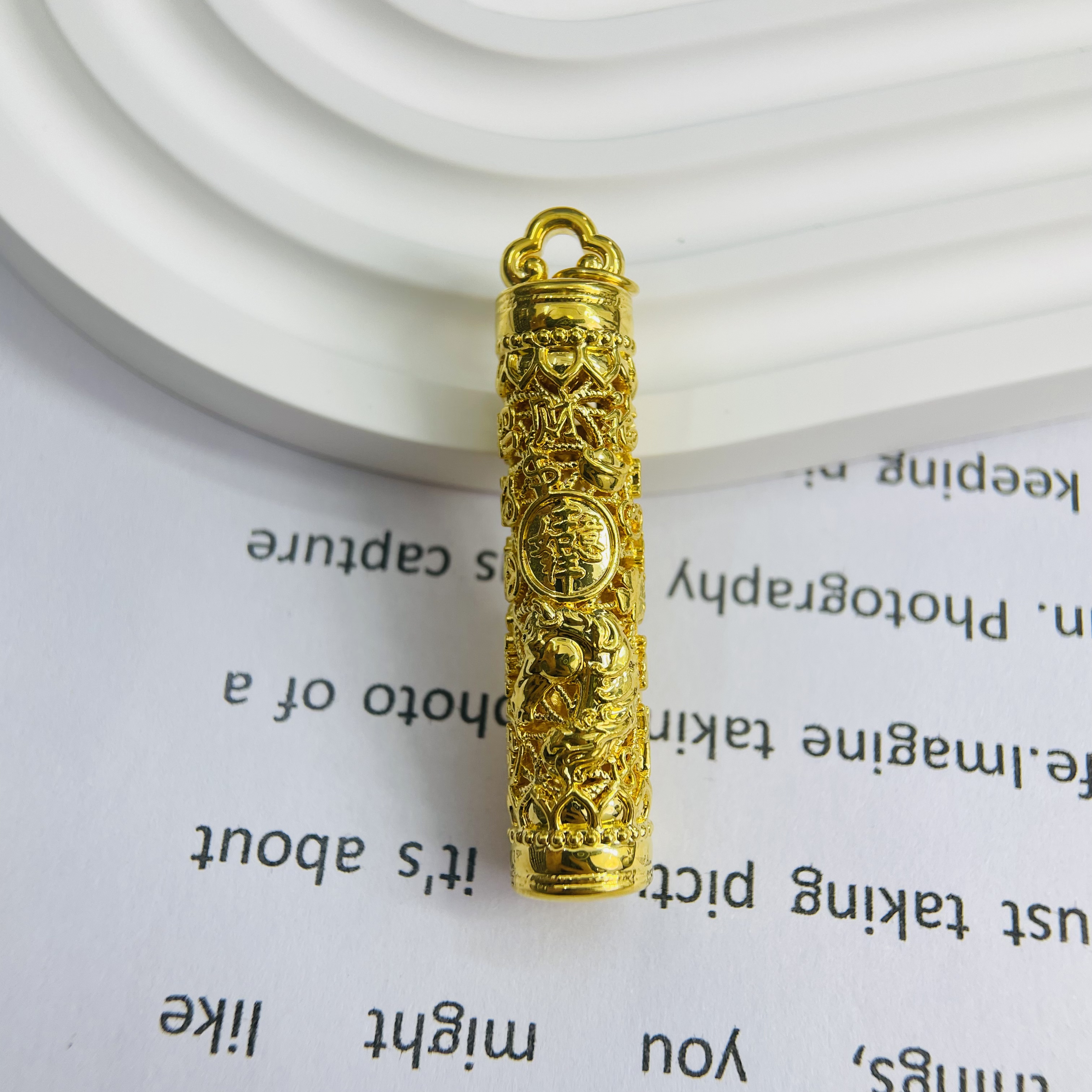 黄金足金999招财进宝吉祥如意提溜DP2908-03560