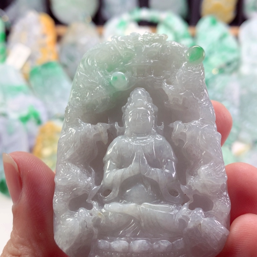 【闪购商品】翡翠吊坠(不含链)未镶嵌