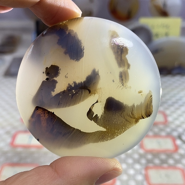 玛瑙/玉髓合金颈饰