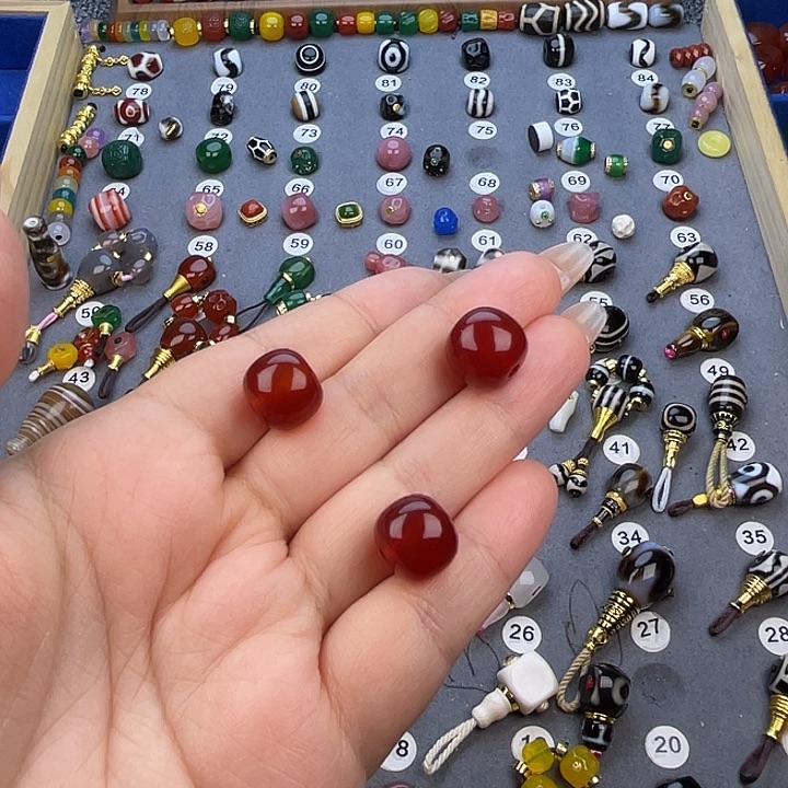 只***！玛瑙/玉髓未镶嵌饰品