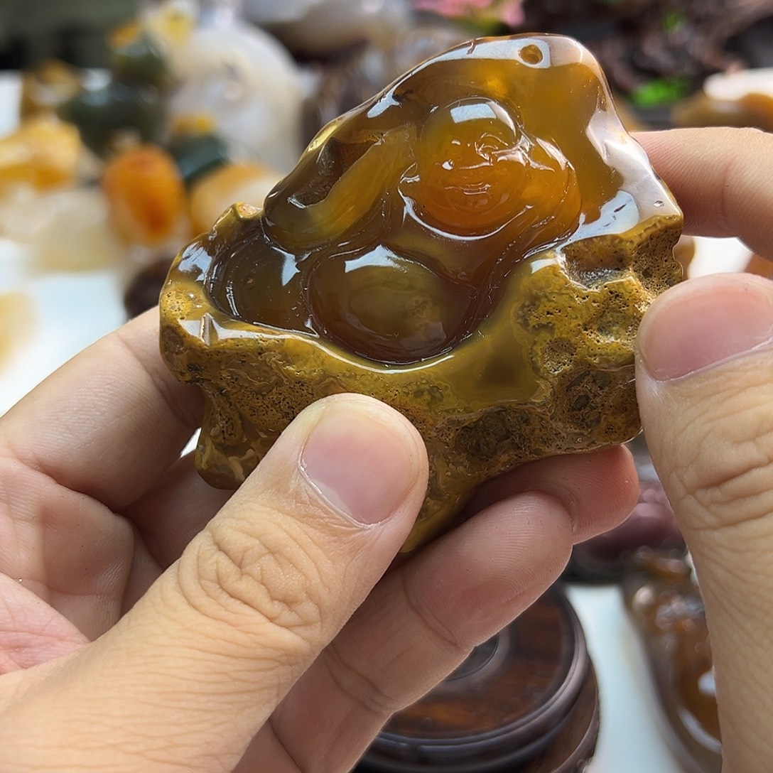 玛瑙/玉髓未镶嵌颈饰