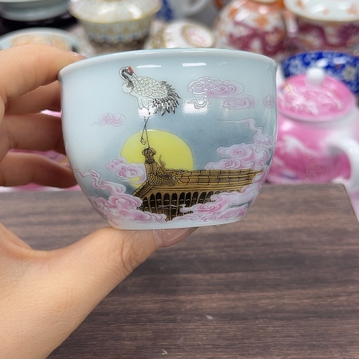 摆件景德镇陶瓷老厂瓷17