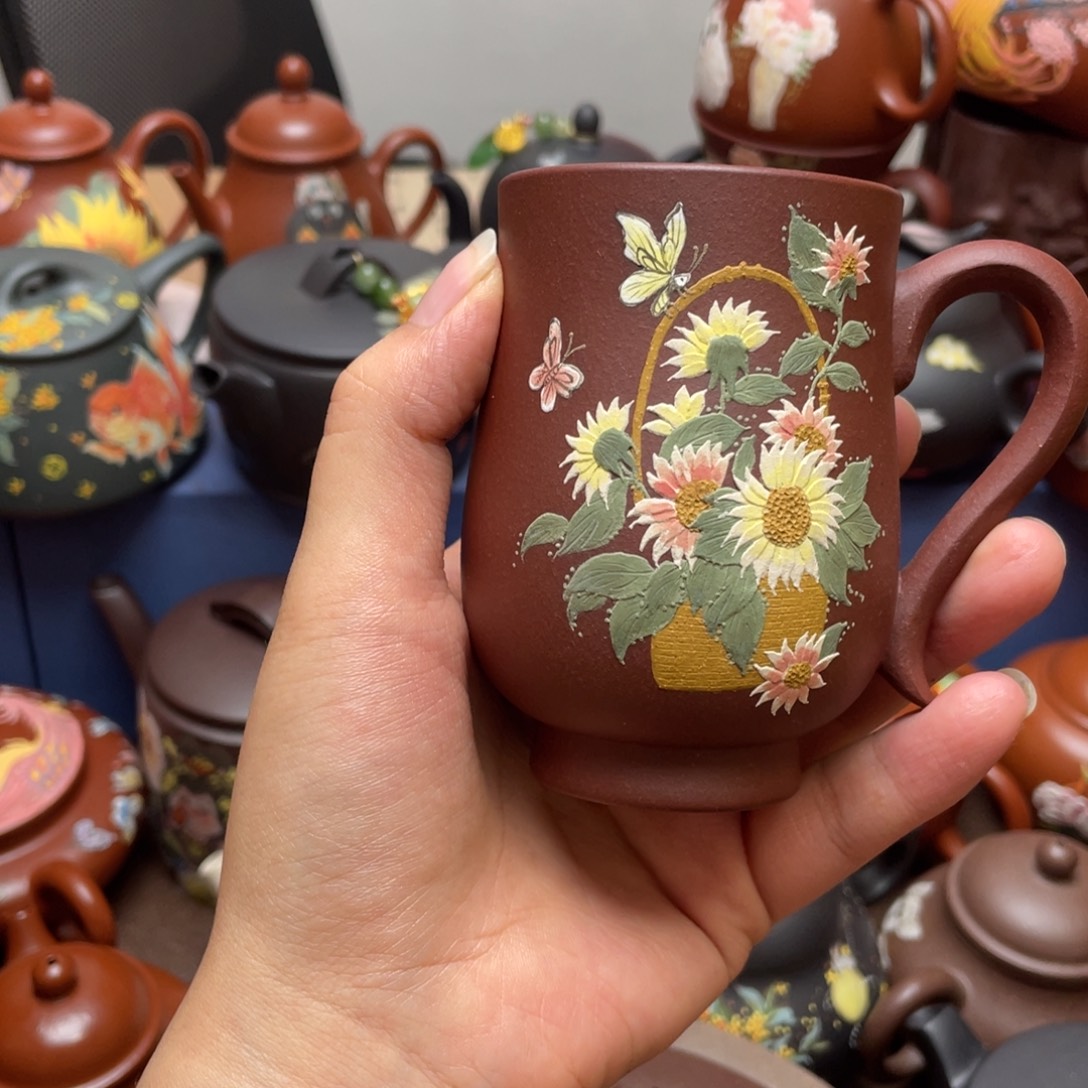 茶杯紫砂紫砂主人杯180cc