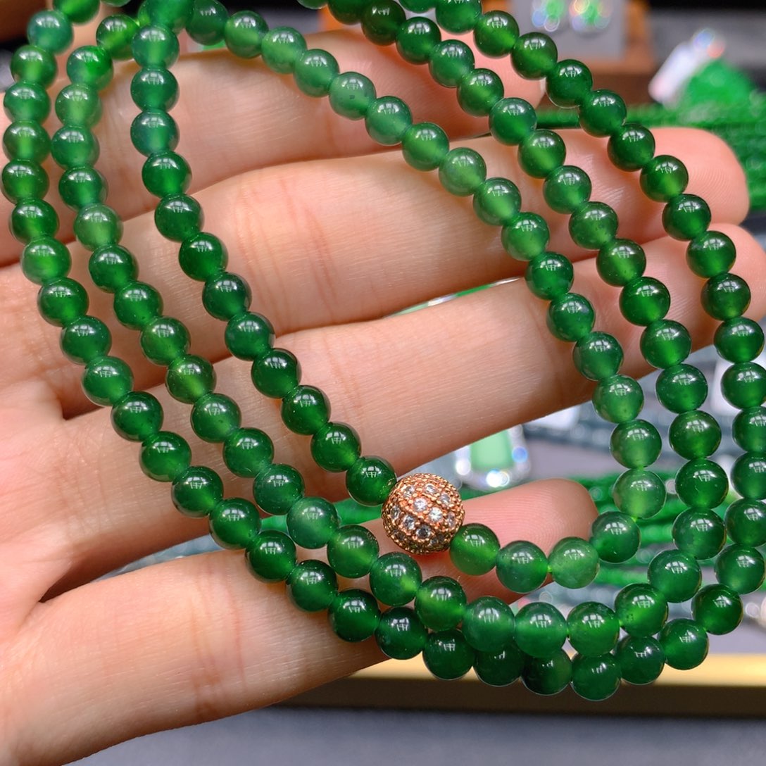 翡翠戒指未镶嵌天然翡翠