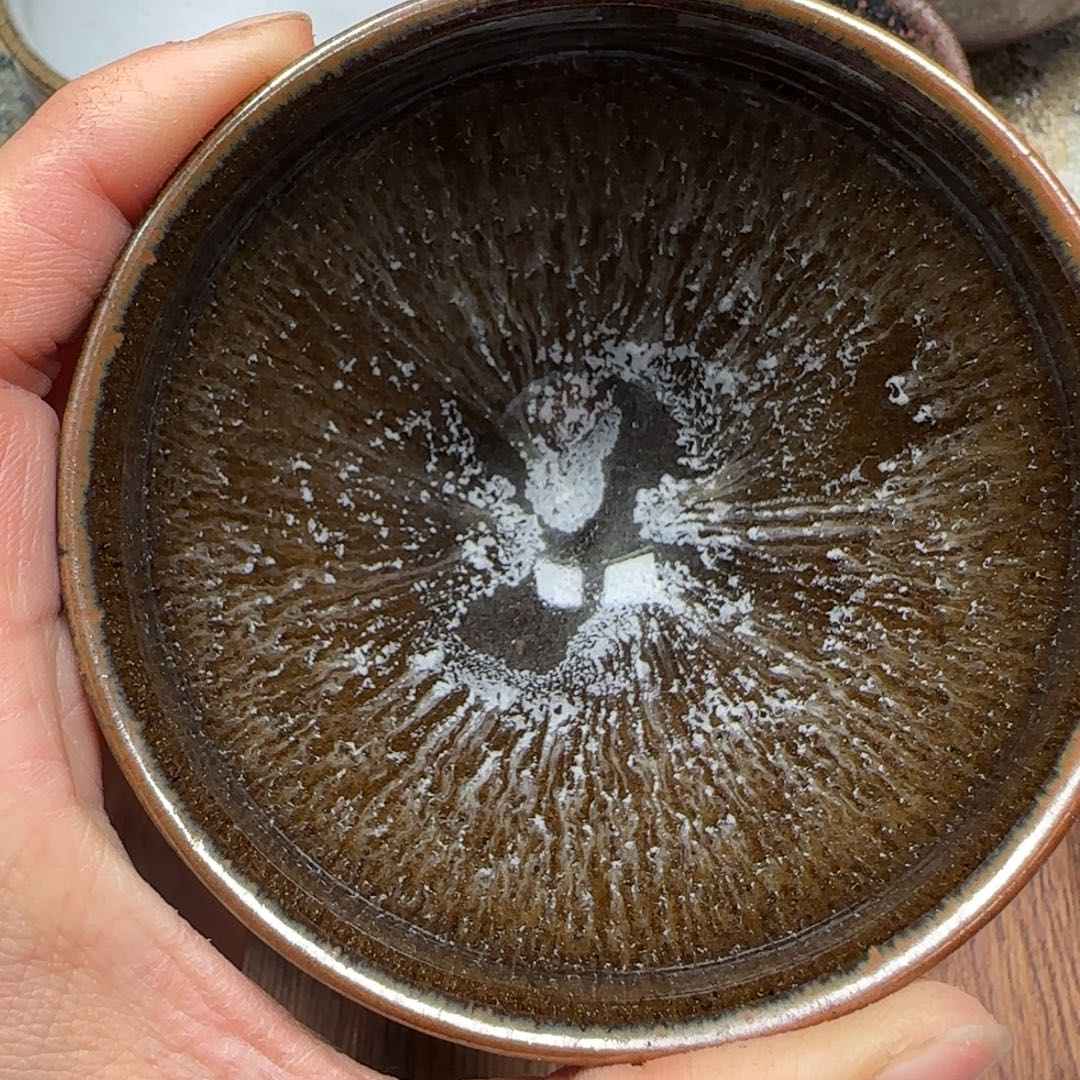 柴烧建盏茶盏茶杯217