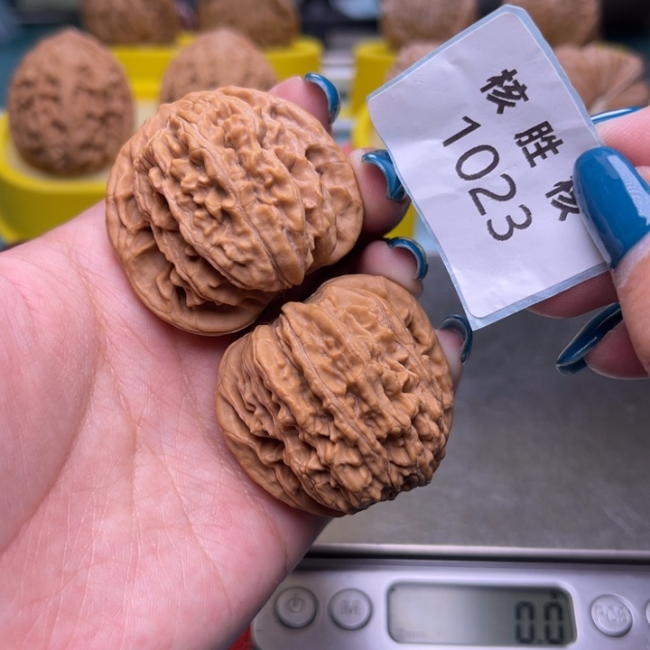 把件文玩核桃四座楼40.1023
