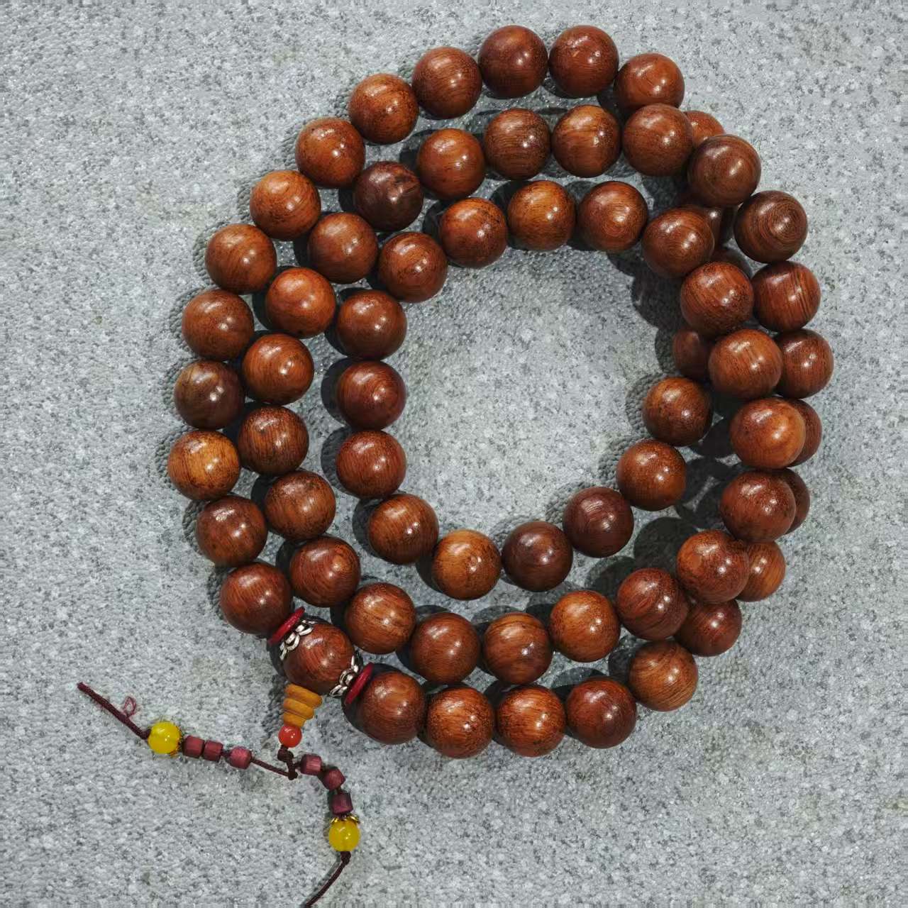 H200 黄花梨1.8cm圆珠长串