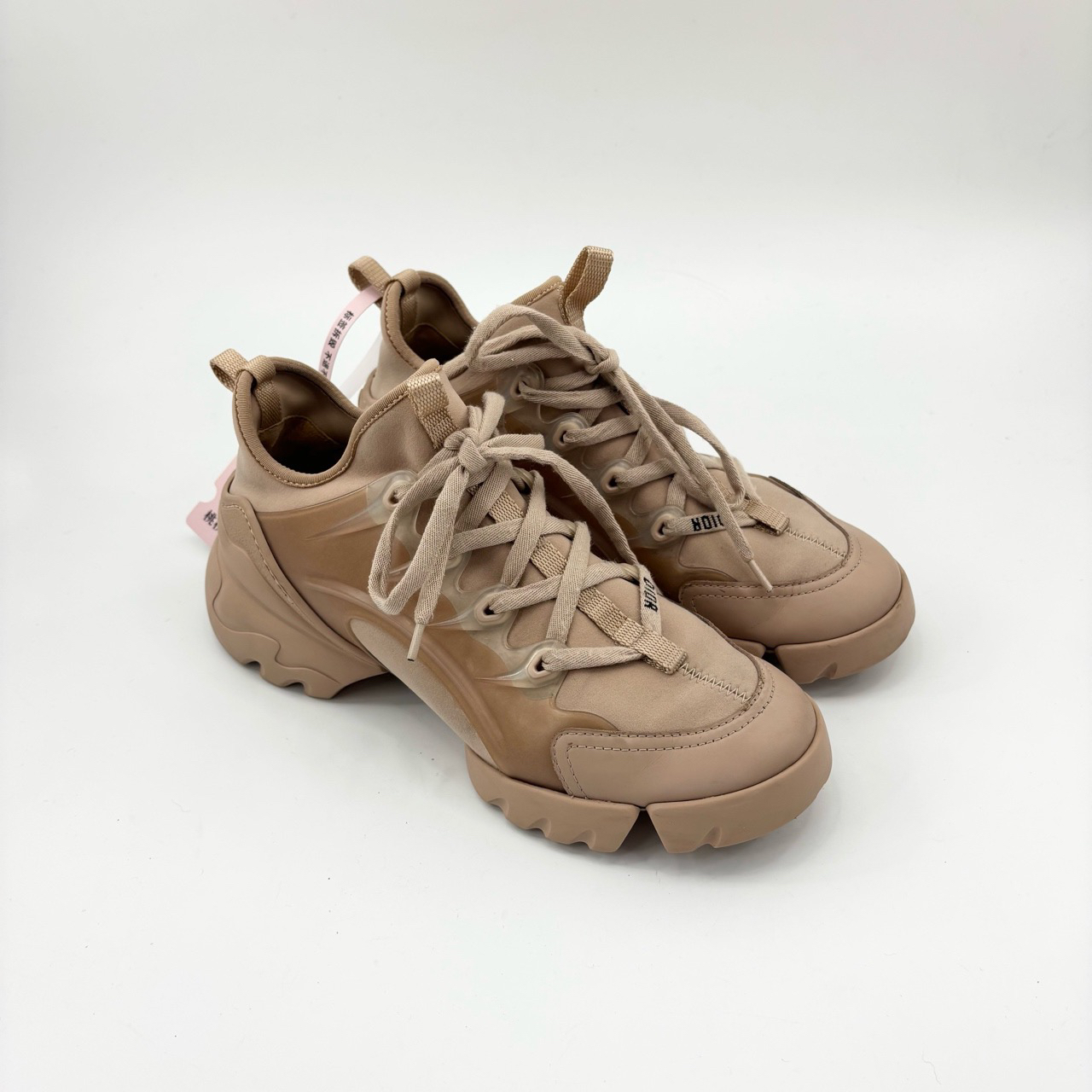 95新 DIOR/迪奥 迪奥/37码/裸色老爹鞋/TT0597