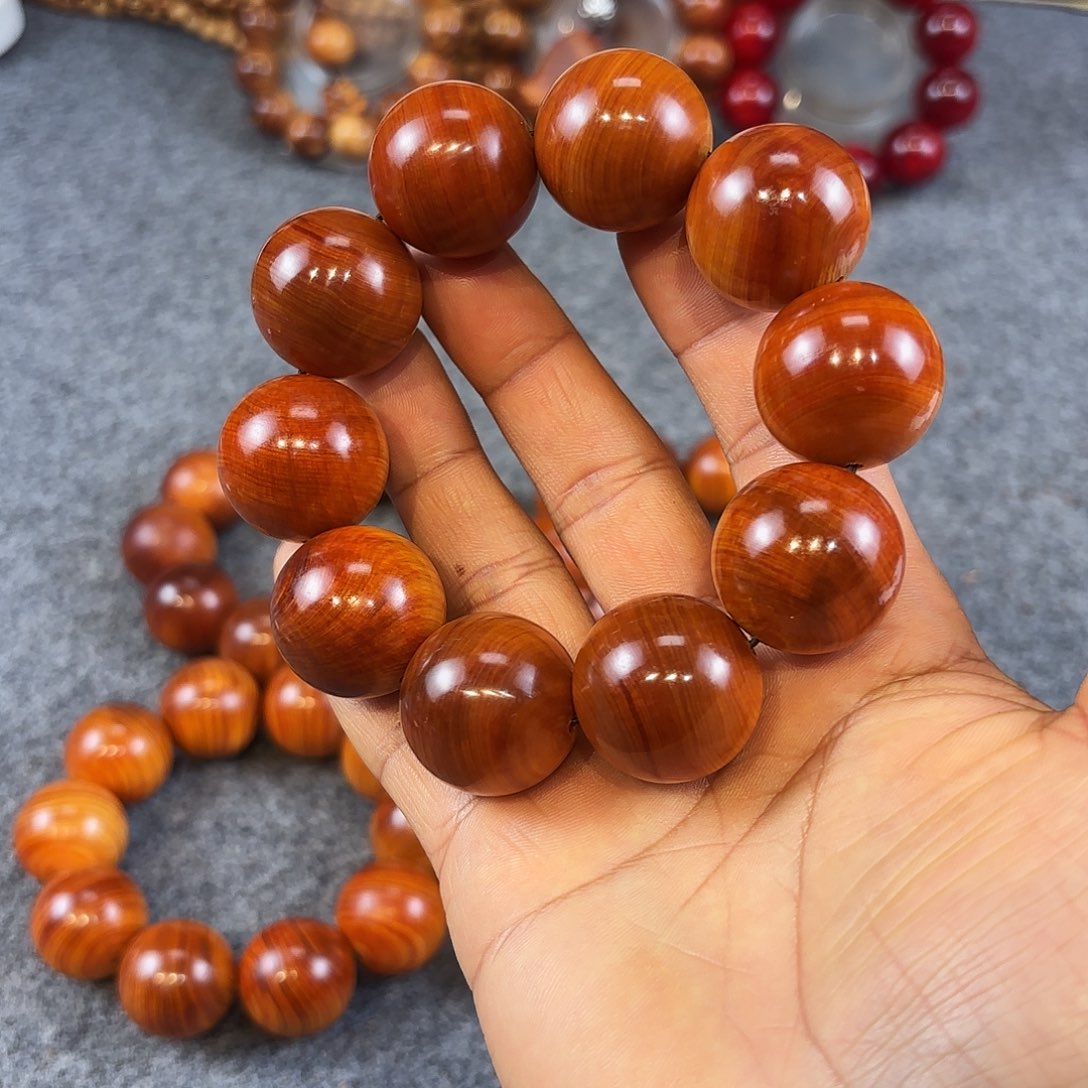 崖柏2.5血色玫瑰 高油全透 稀有规格