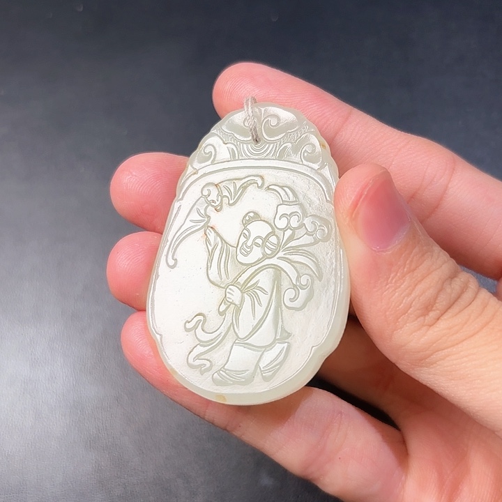 和田玉挂件未镶嵌用****0