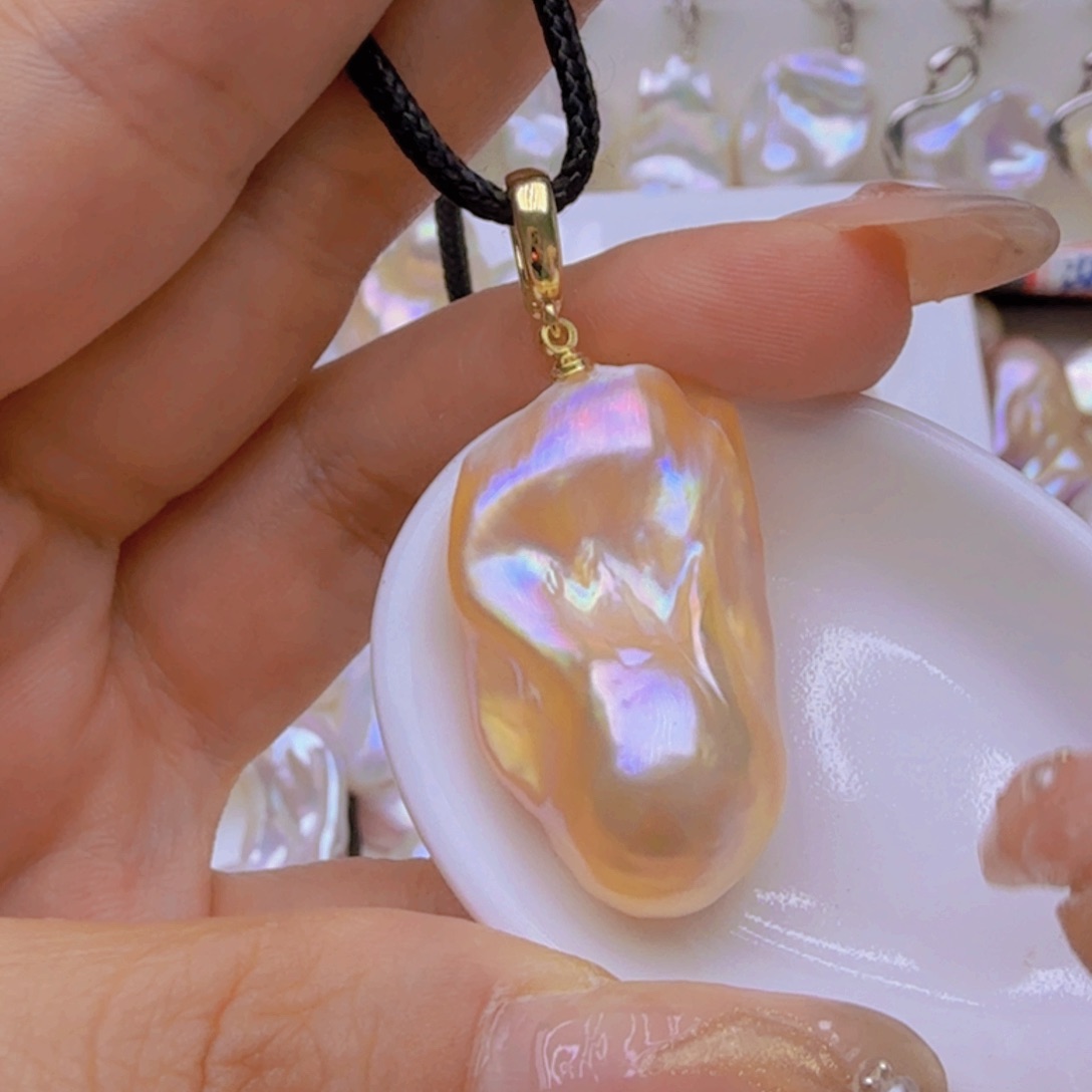 淡水珍珠未镶嵌颈饰