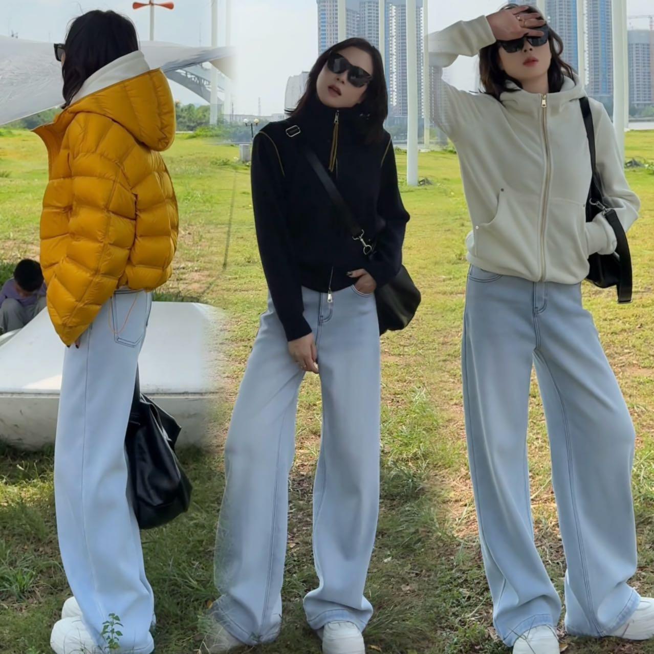 杨杨 阿雅-冬日战神裤《白月光》加厚金兰绒97C91