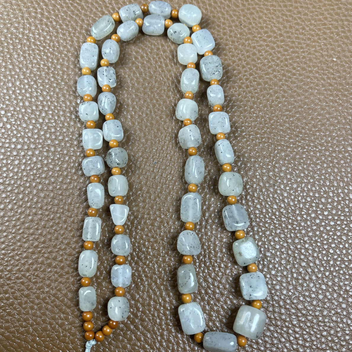 和田玉 烟紫 随行青花链 男女款 放漏价