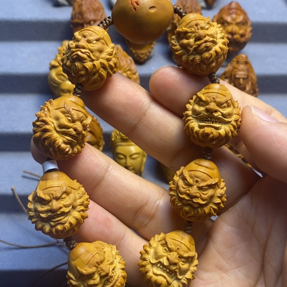 橄榄核手串/手链钟馗
