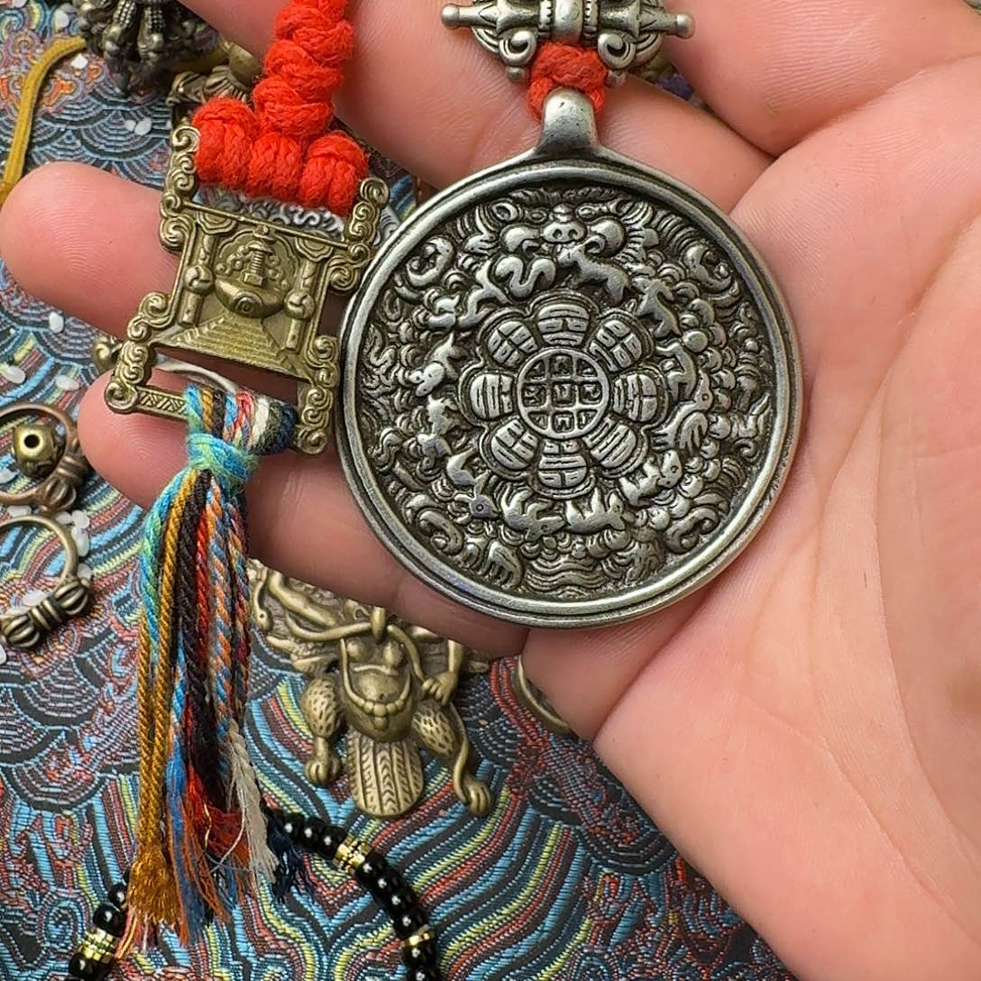 ╰***i藏式风格九宫八卦牌