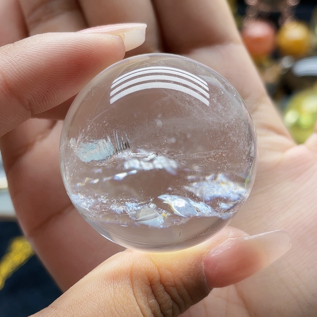 未镶嵌珠宝半成品水晶4cm