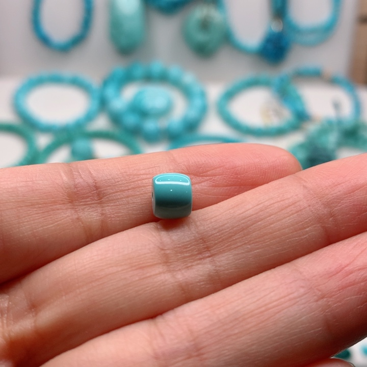 绿松石未镶嵌直切