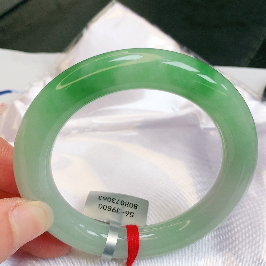 【闪购商品】翡翠手镯未镶嵌缅甸天然a货翡翠