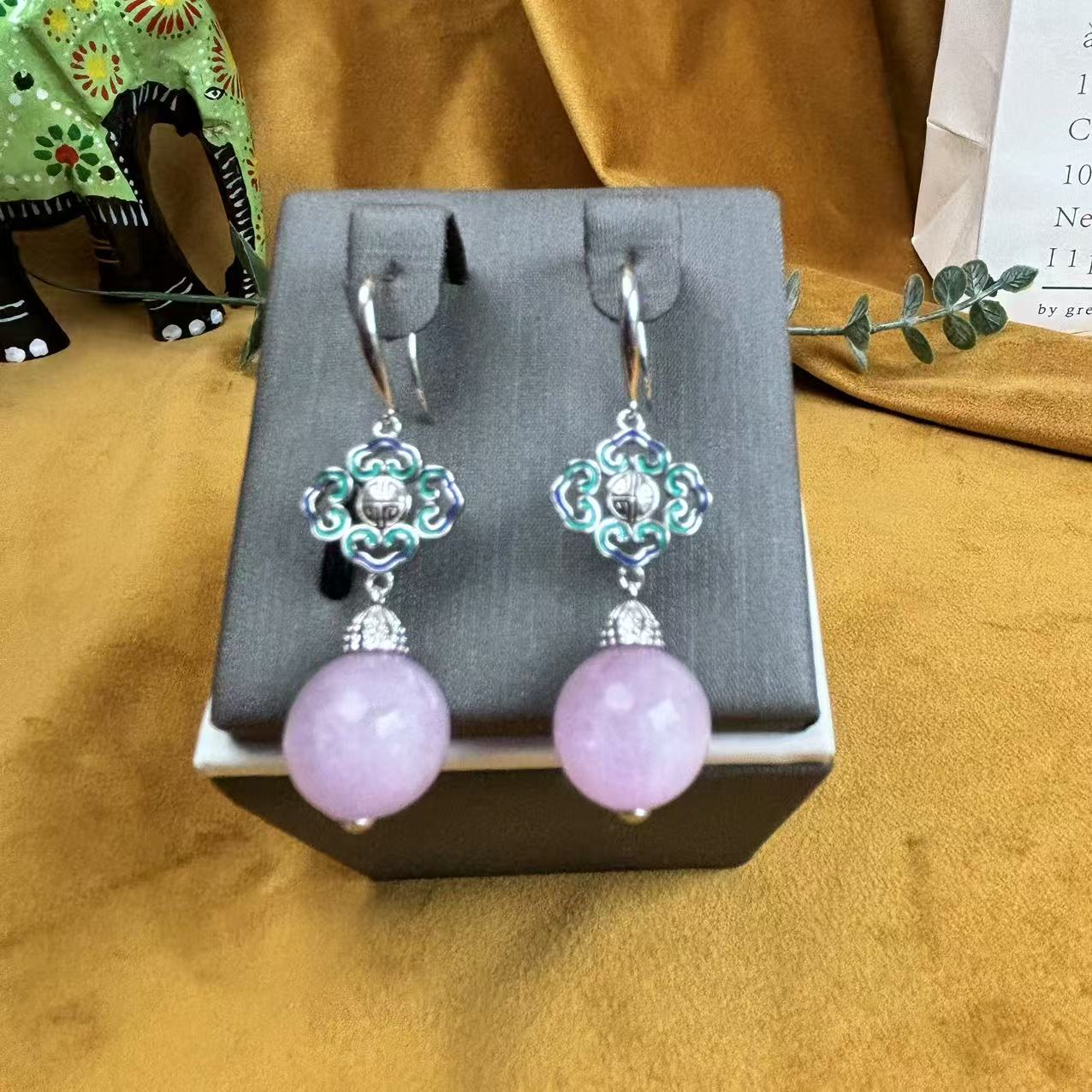 925银耳饰 【心轮之舞耳环】将夏