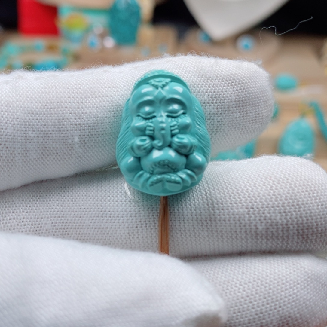 绿松石未镶嵌新款