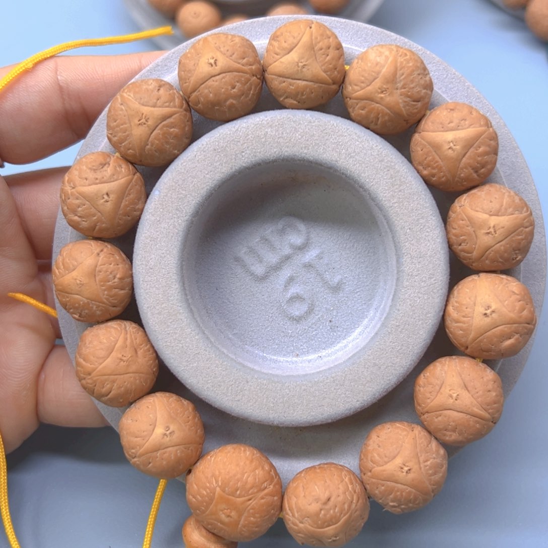 凤眼菩提手串17mm龙眼放漏0@7222