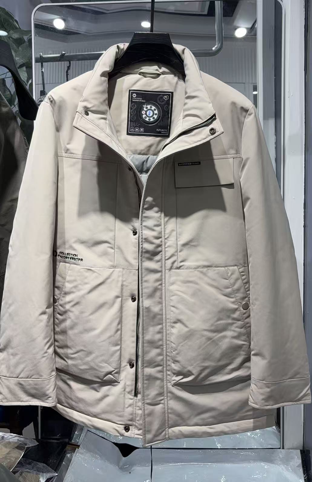 20919冬季高品质保暖外套商务休闲时尚