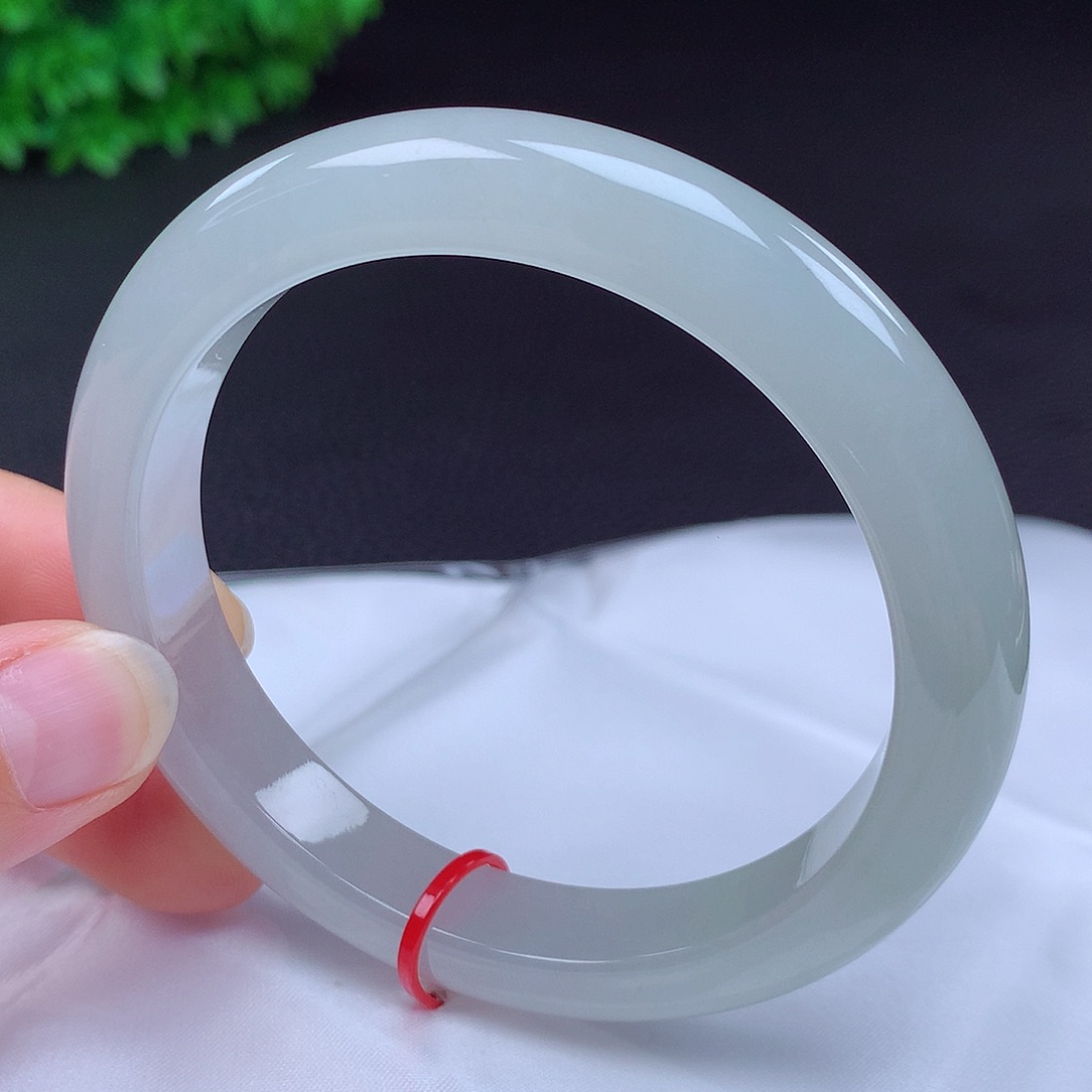 翡翠未镶嵌手镯61圈682006