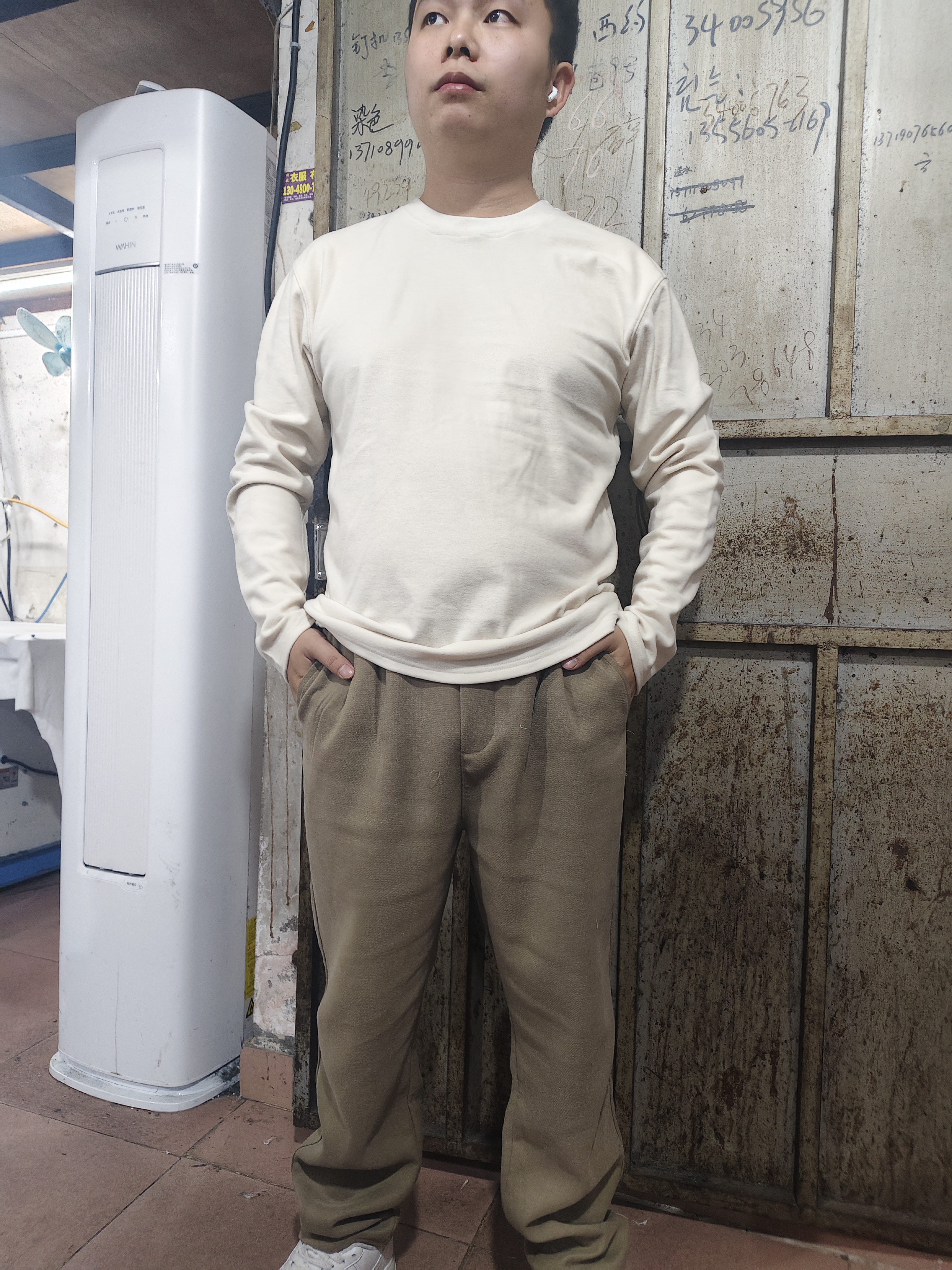 可外穿可居家可做睡衣超舒服松弛感保暖打底衫(袖长长适合长胳膊)