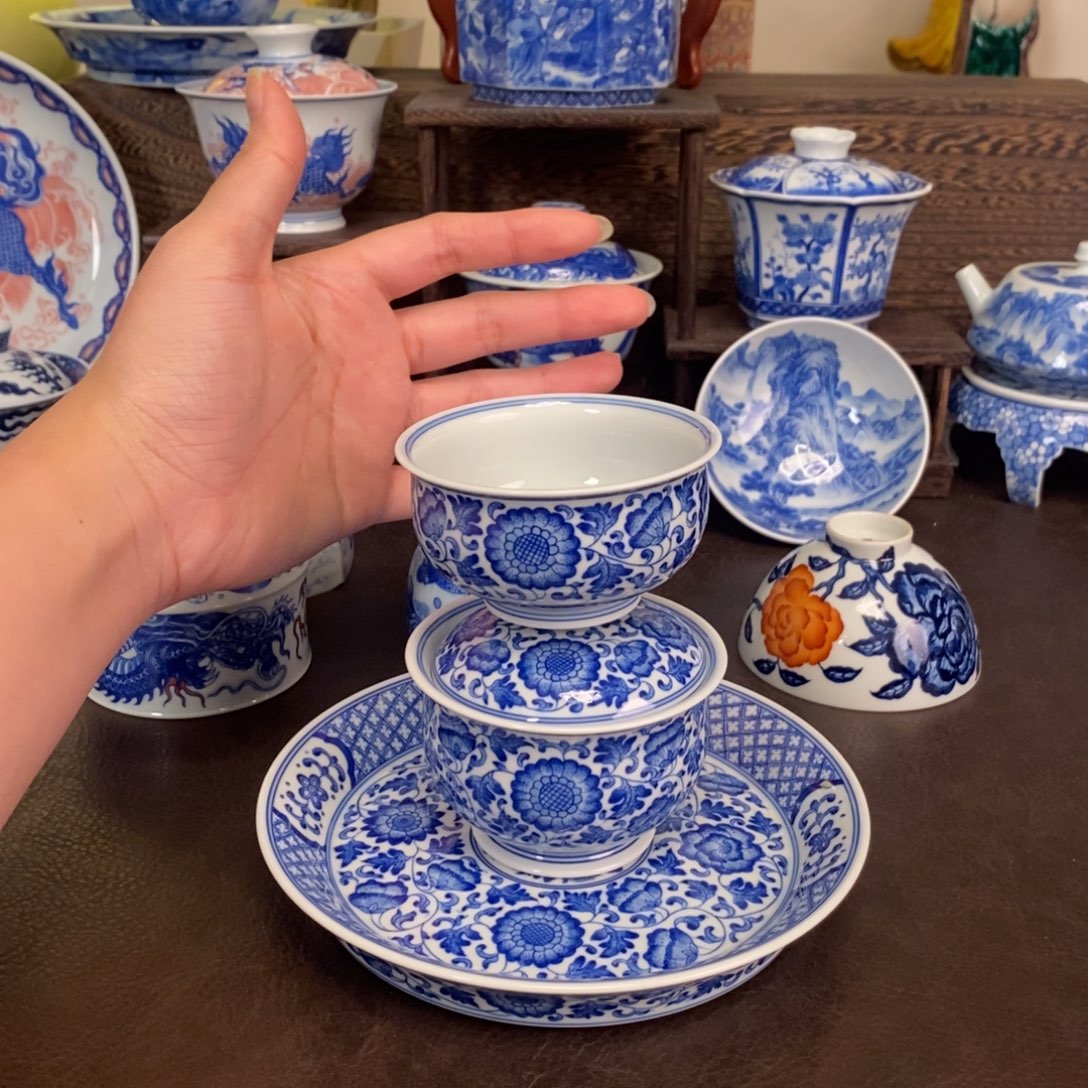 景德镇陶瓷手工手绘