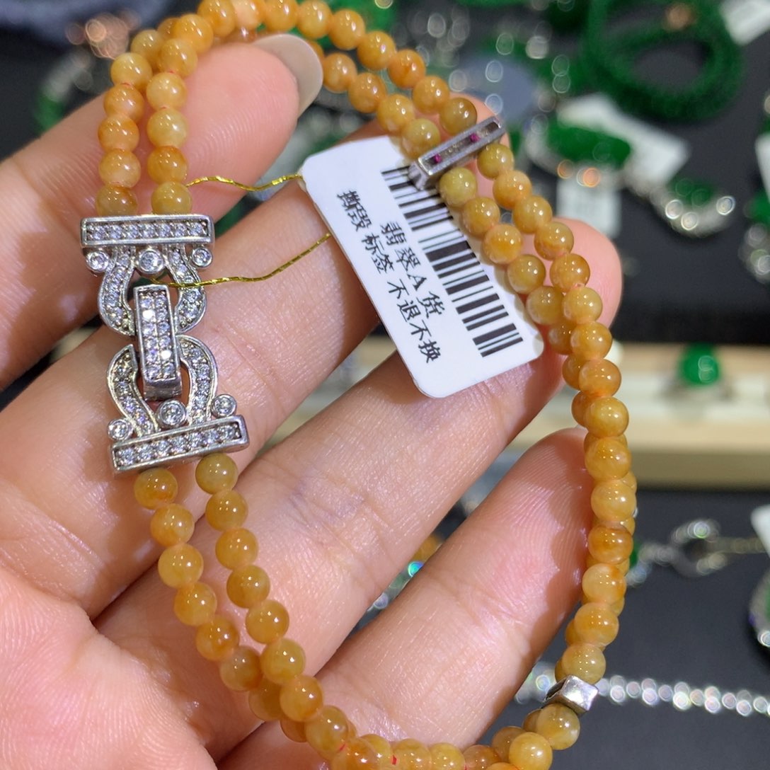 翡翠手链未镶嵌8、