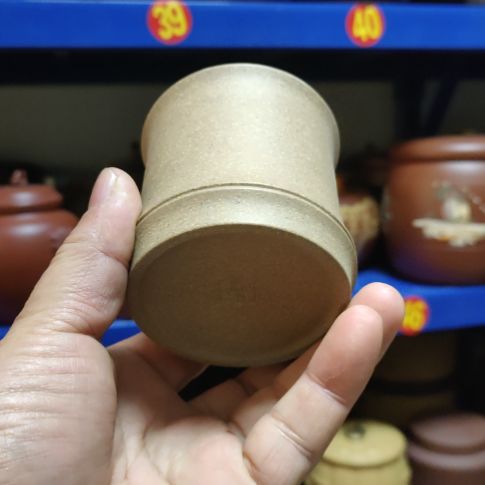紫砂茶叶罐紫砂杯清段大号主人