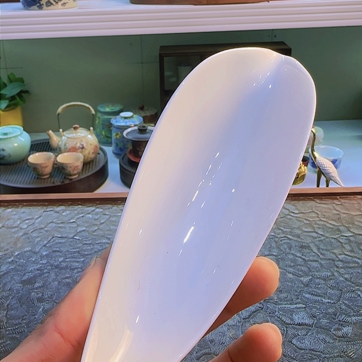 青花瓷器茶具茶叶罐玻璃杯