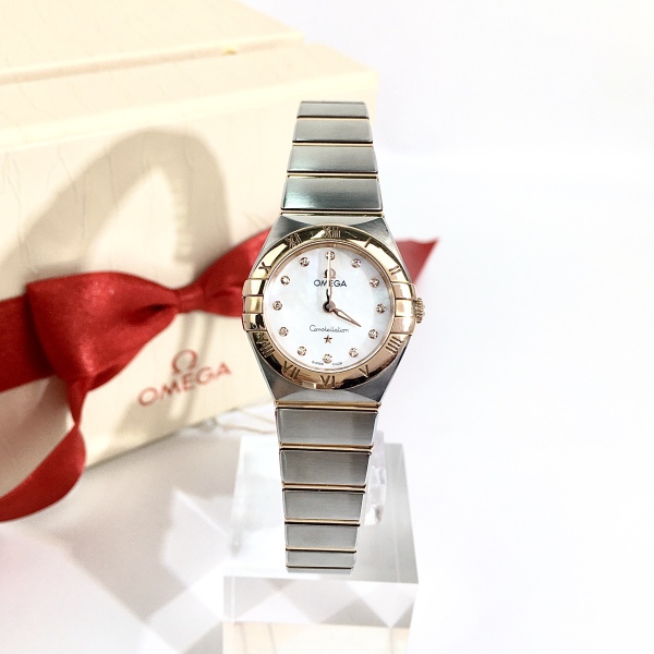 99新 Omega/欧米茄 欧米茄/石英表/表径25/99新/C13625021355/