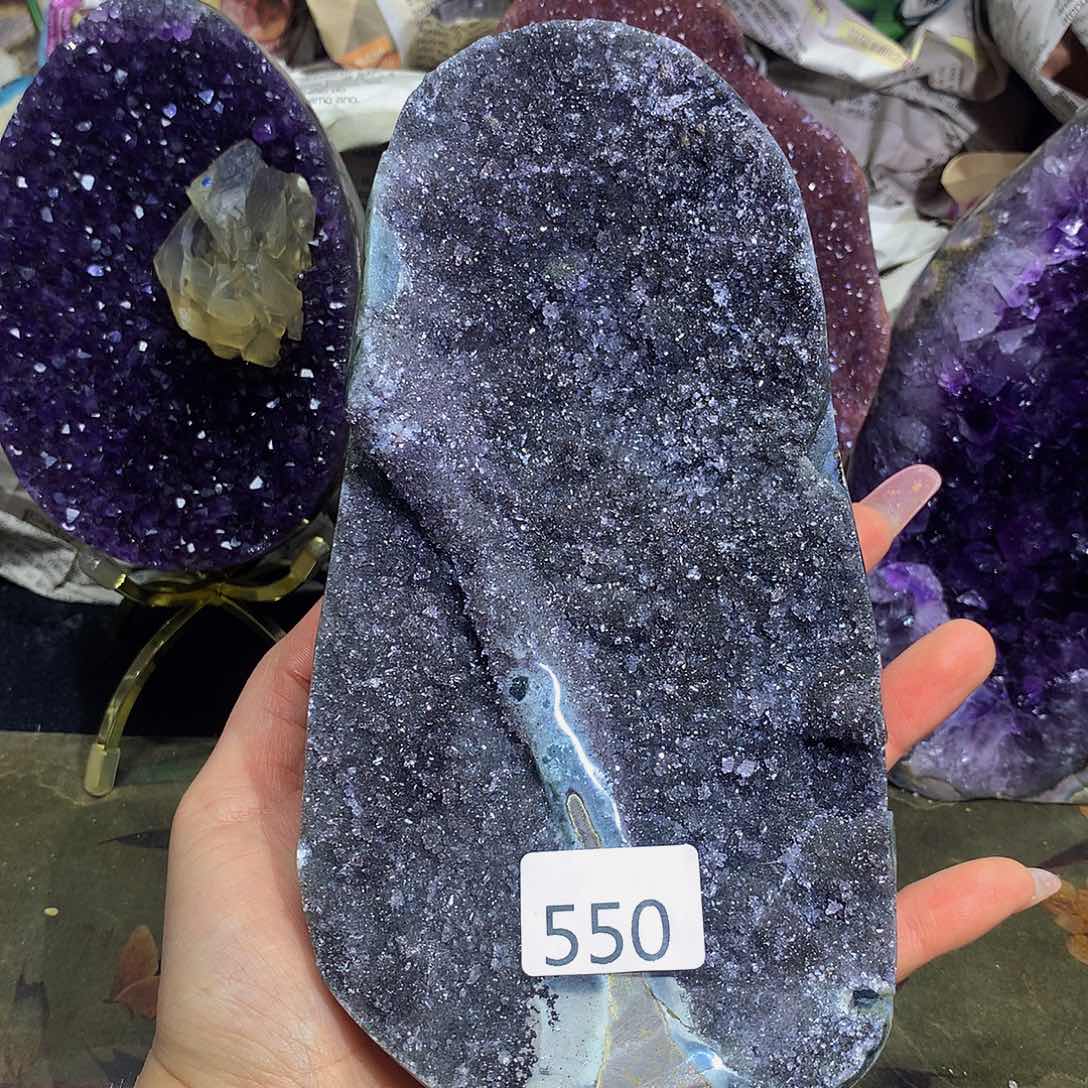 紫晶大型摆件（非配饰）未镶嵌