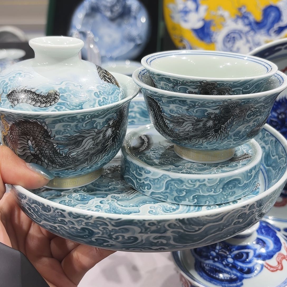 瓷片景德镇美术作品