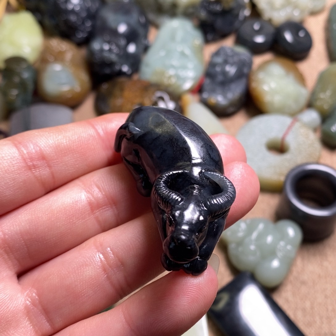 【闪购商品】和田玉挂件未镶嵌撞*运