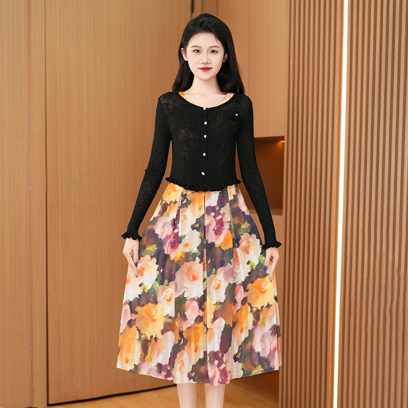 【套裙】优雅新款气质时尚大气减龄休闲收腰显瘦套裙24749-DXD