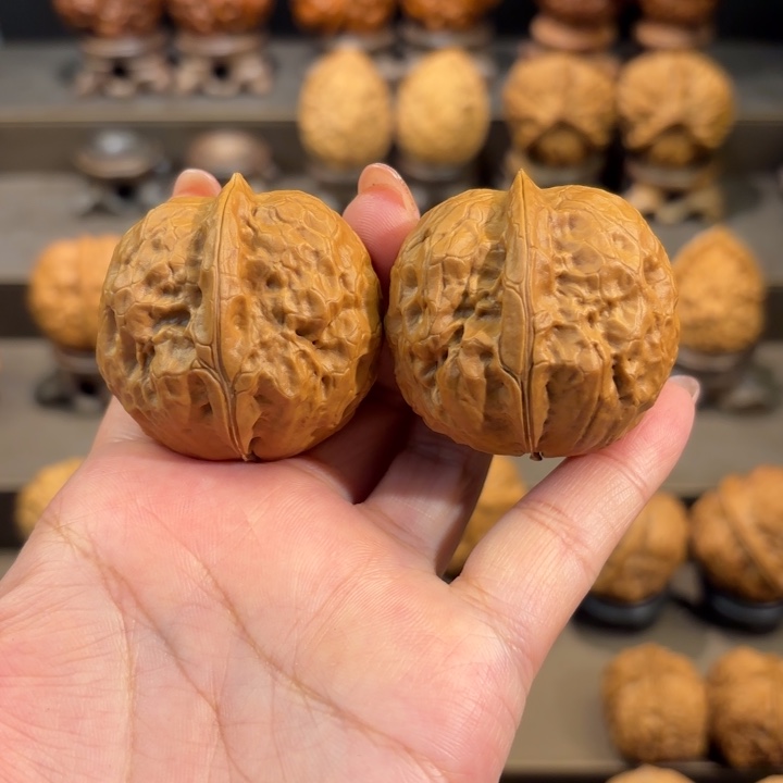 文玩核桃把件笑****！玄武大帝