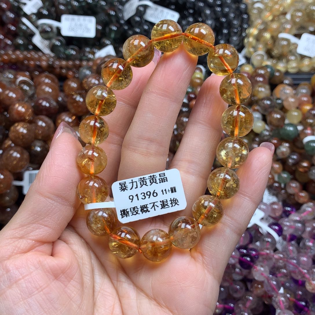 水晶手链未镶嵌天然