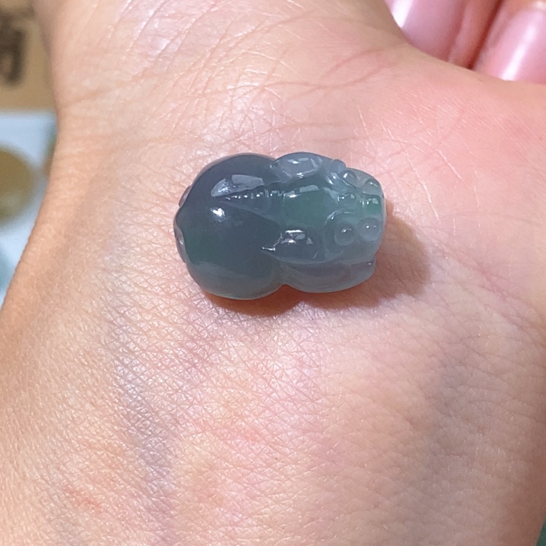 定制翡翠未镶嵌翡翠18×12.6×8