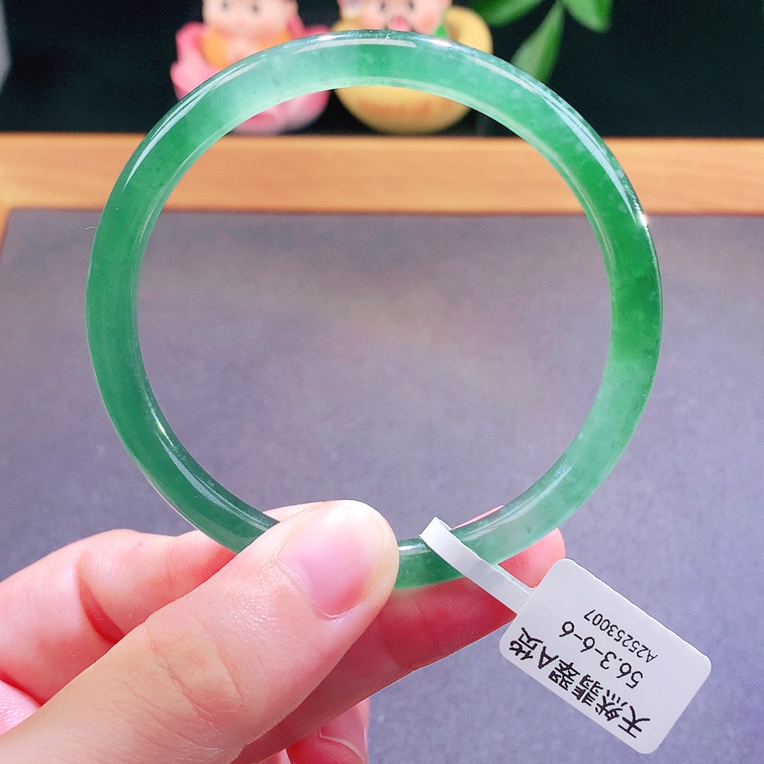 翡翠未镶嵌手镯天然翡翠