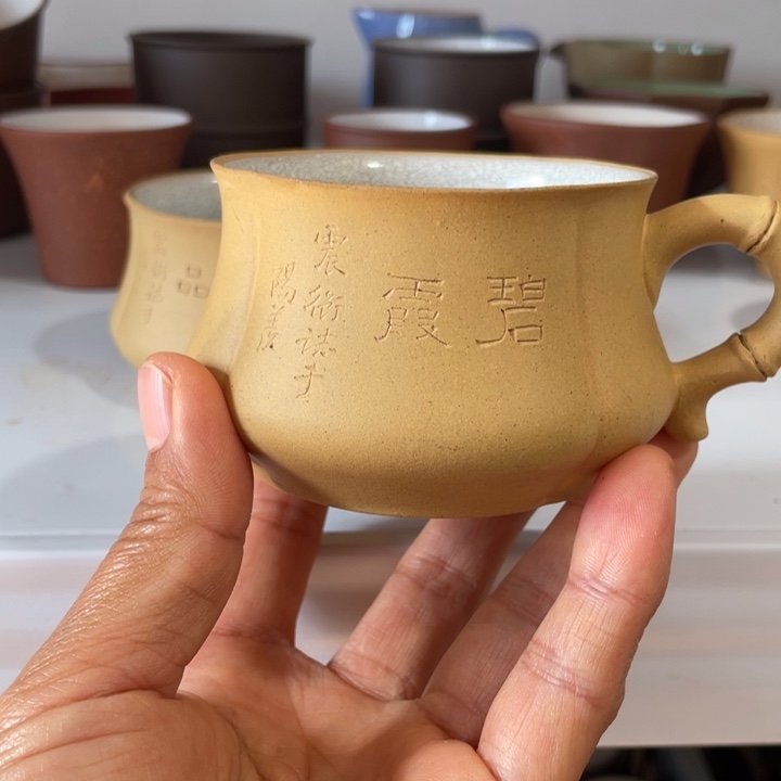 清***趣茶壶紫砂惡霞：一天也是