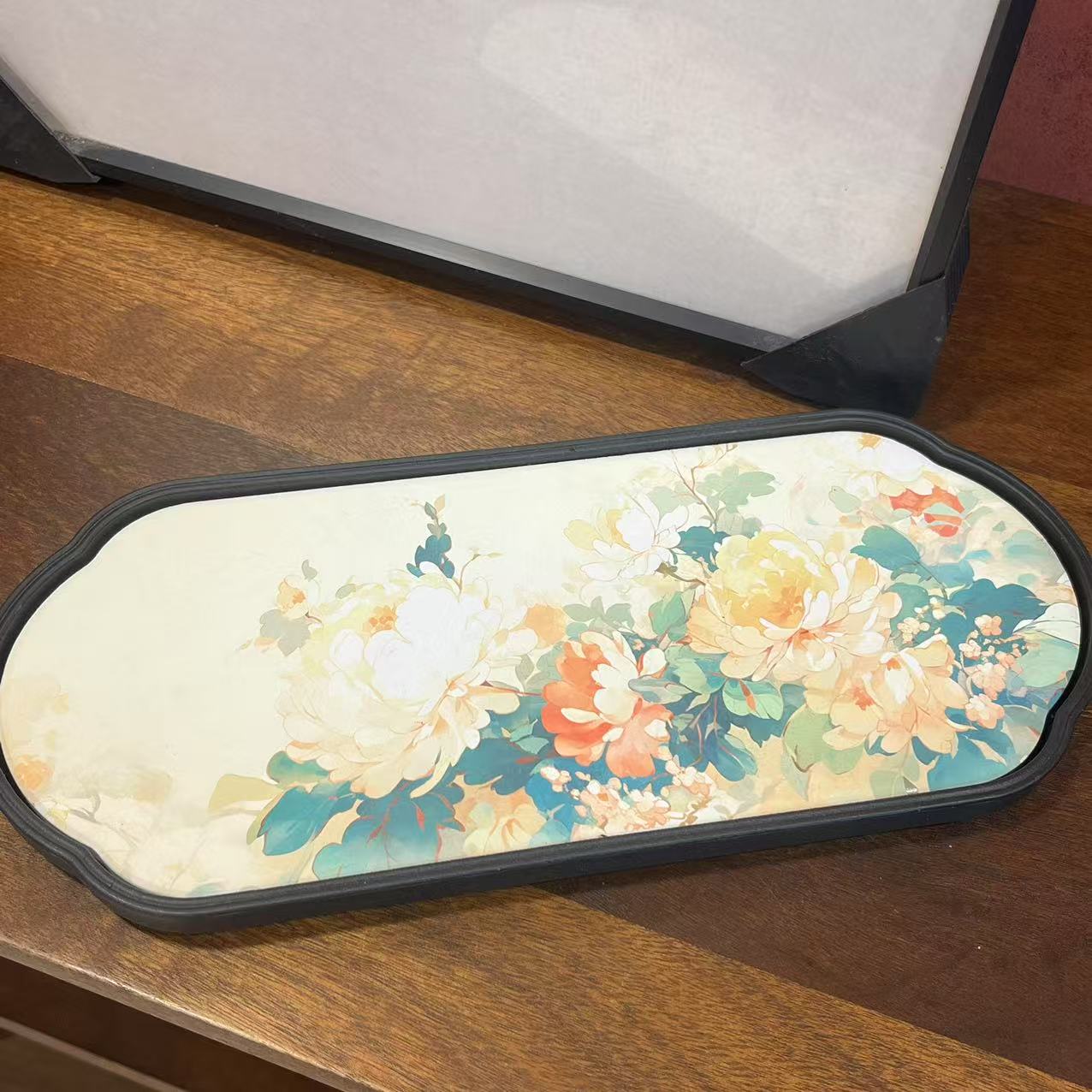 牡丹吸水干泡盘-4304