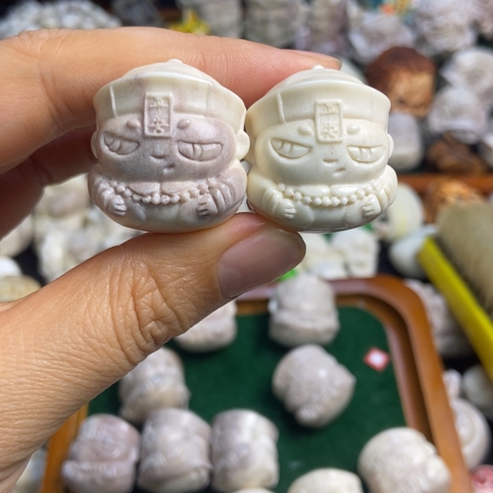 披****配饰鹿角雕刻一起出