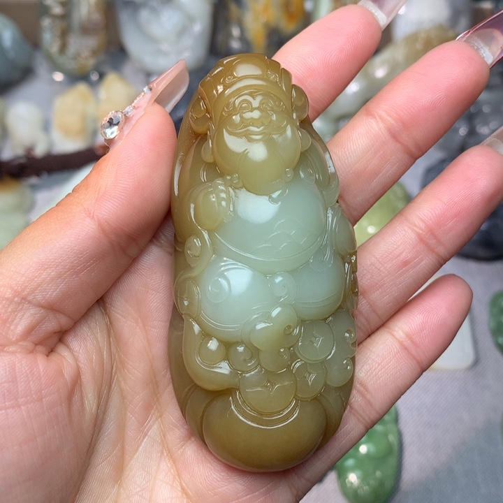 和田玉挂件未镶嵌