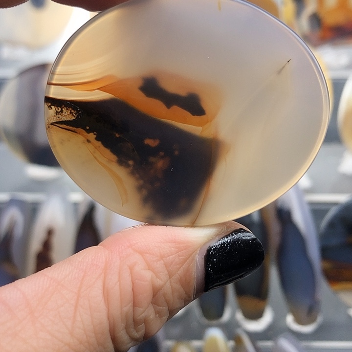 查罗石未镶嵌珠宝半成品114