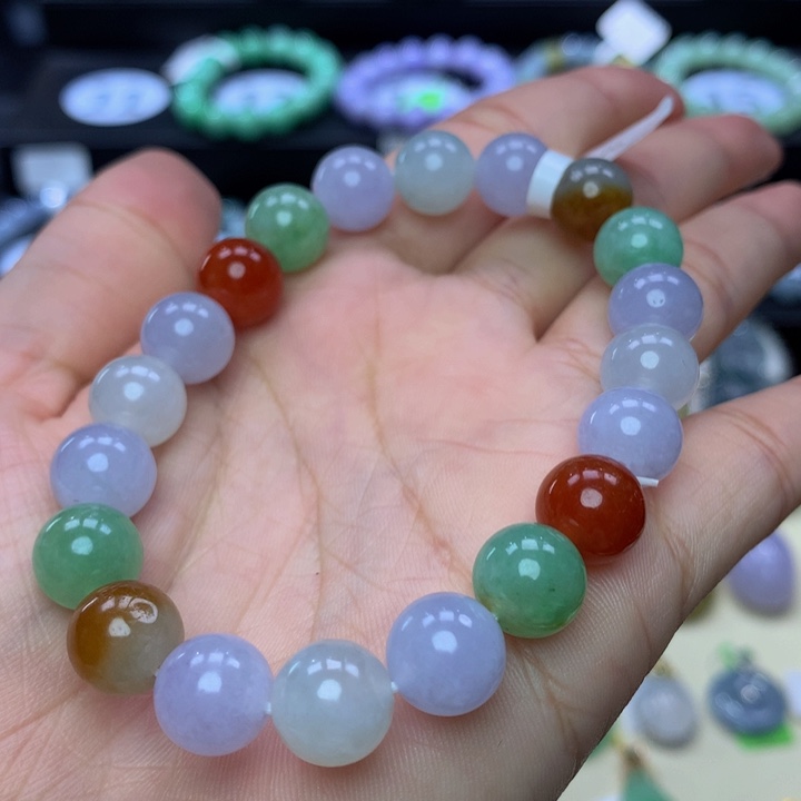 翡翠手链未镶嵌翡翠