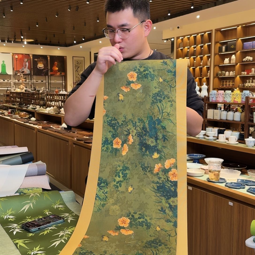 茶道配件三米两件套茶席