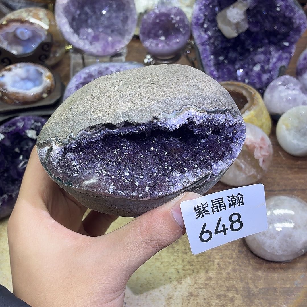 大型摆件（非配饰）未镶嵌紫晶